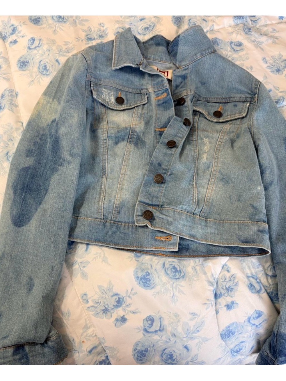lei Light Blue Denim Jean Jacket
